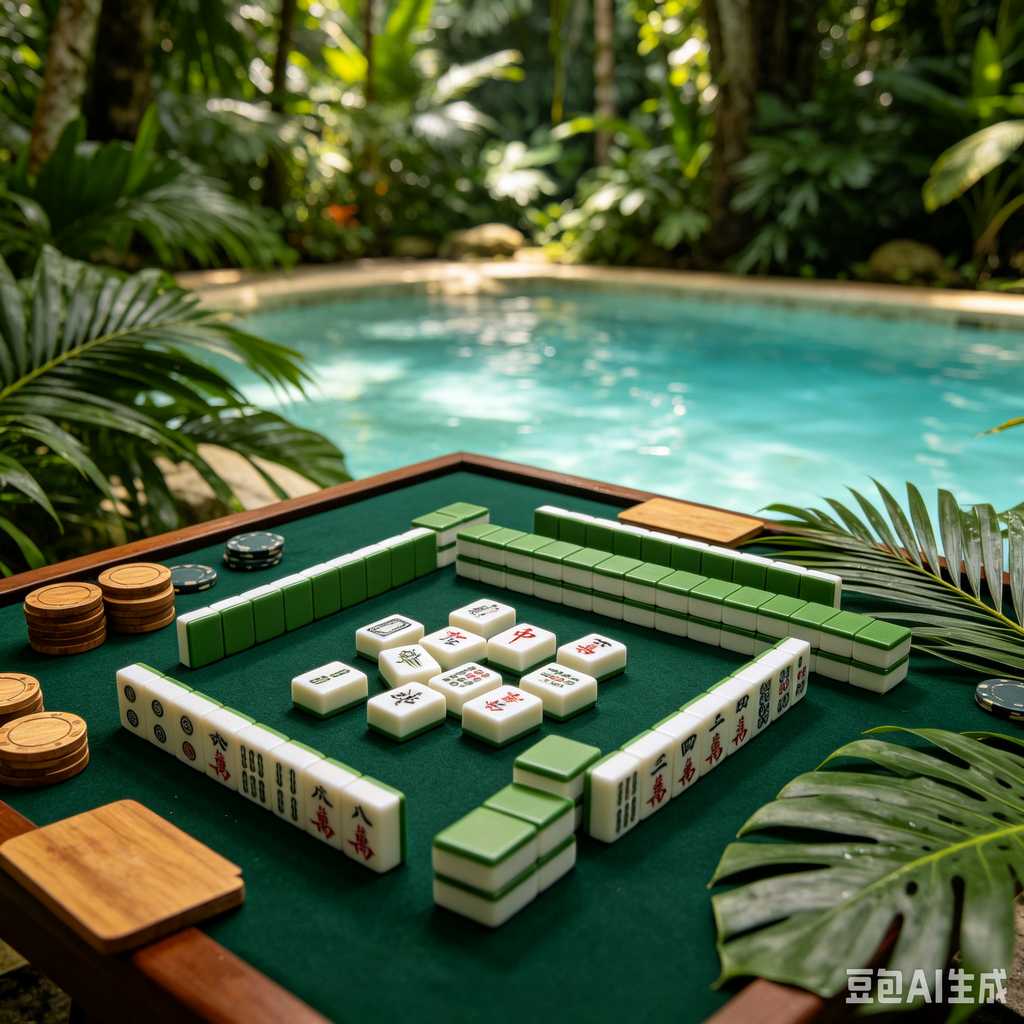 small portable mahjong set