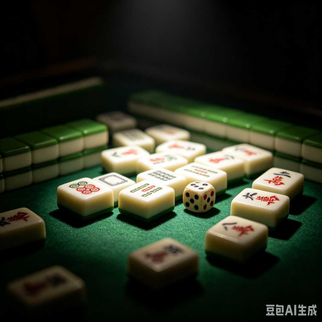 bright print mahjong tiles