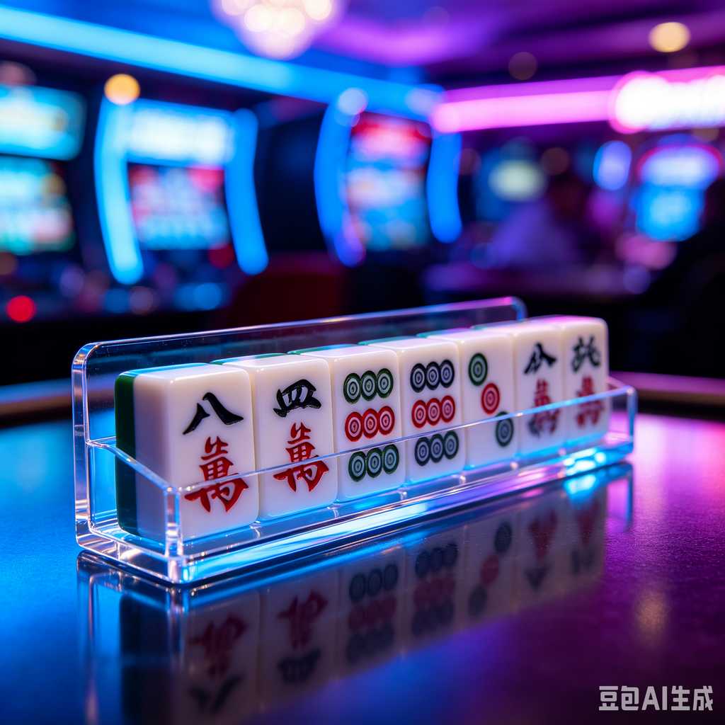 classic oriental board game mahjong