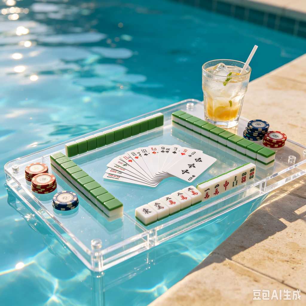 retro text mahjong tiles